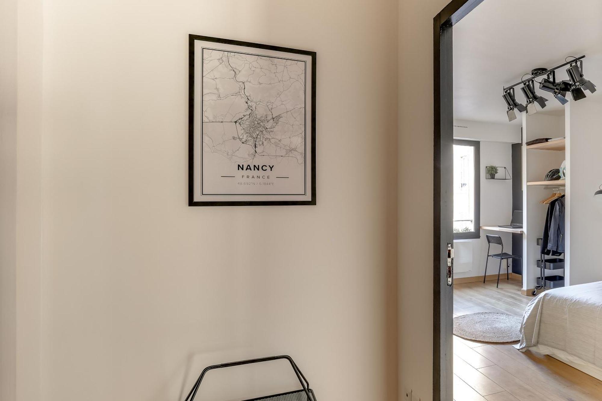 Suites Independantes Toutes Equipees Leopold Ou Carnot Nancy Eksteriør bilde